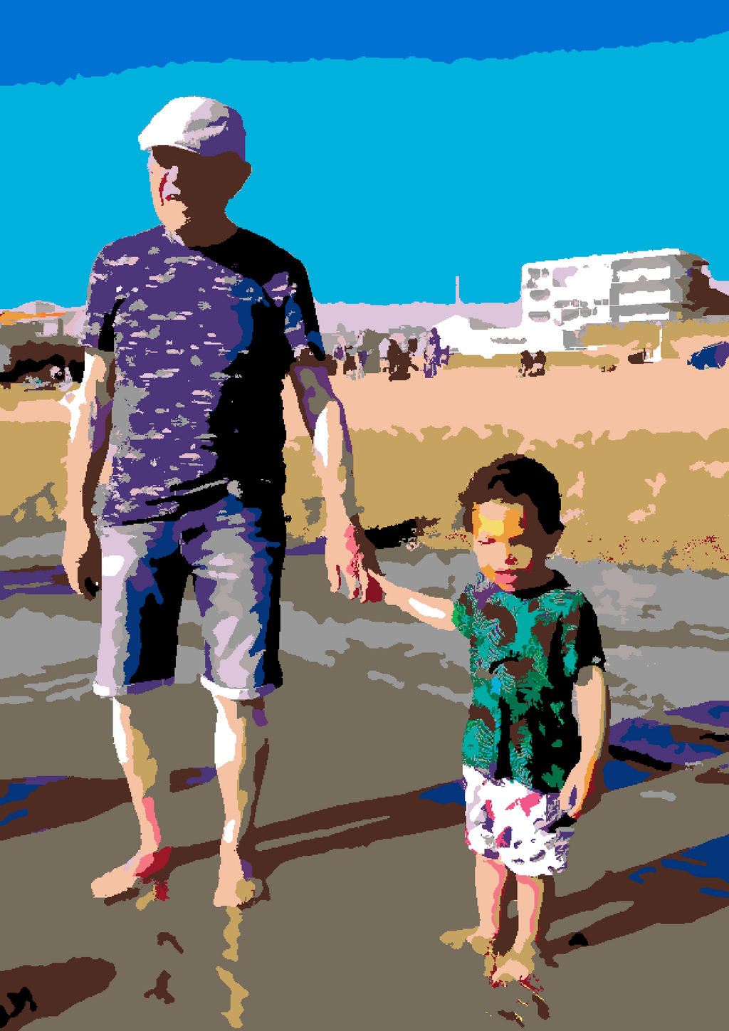 Peinture à numéro personnalisée — Tableau 1/2